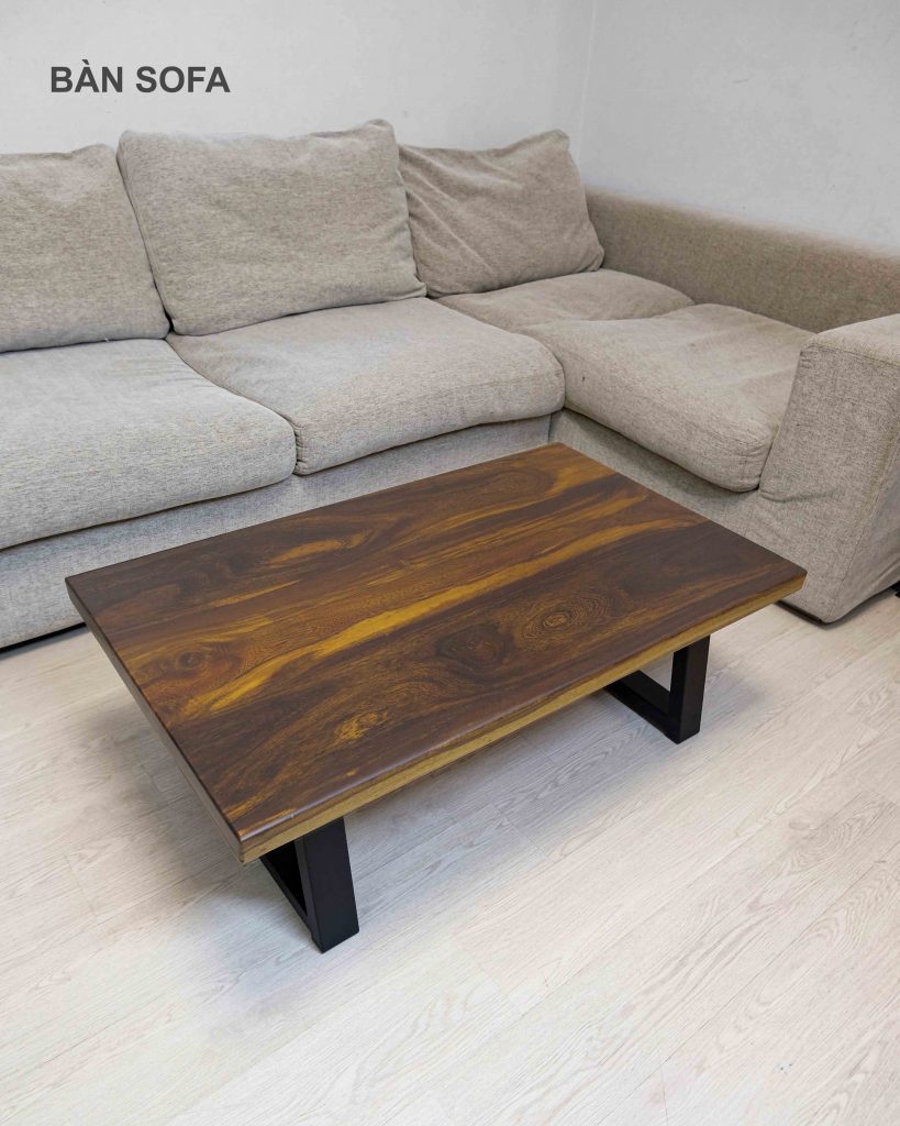 Bàn trà Sofa gỗ Muồng đen