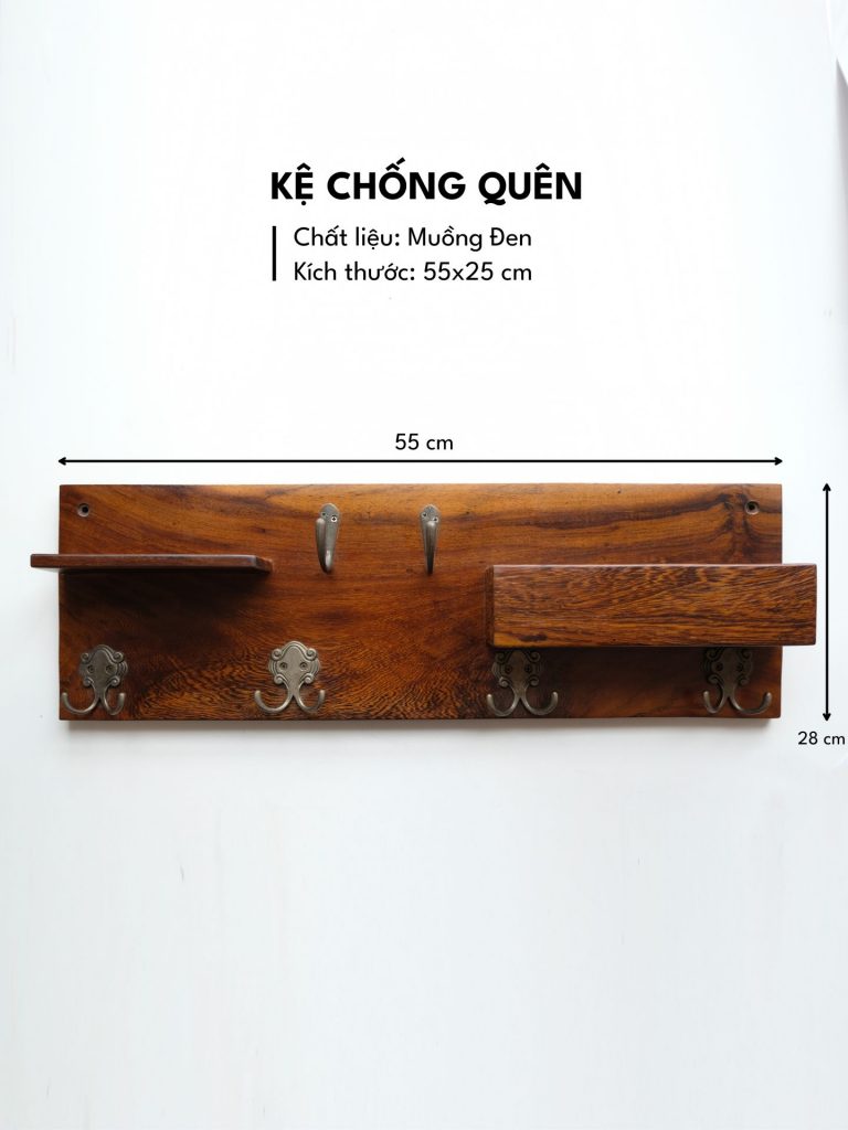 Kệ treo đồ "chống quên"