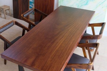 Mặt bàn gỗ Lim thành phẩm