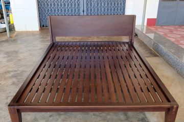 Mẫu Giường Gỗ ngủ đep Senna Bed