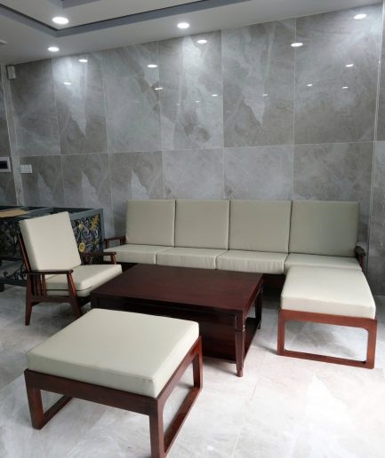 Ghế sofa gỗ muồng đen