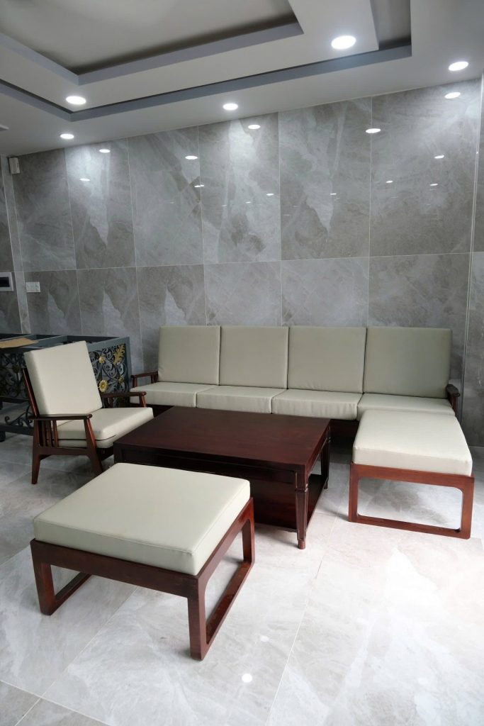 Ghế sofa gỗ tự nhiên