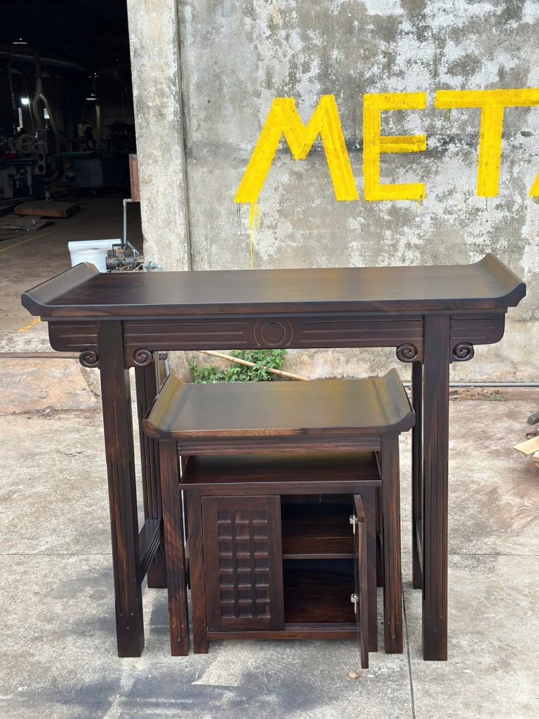 Tủ bàn thờ gỗ muồng đen MetaWood